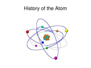 history of the atom