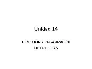 unidad 14