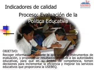 indicadores de calidad