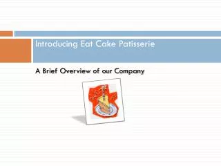 introducing eat c ake patisserie winter 2007