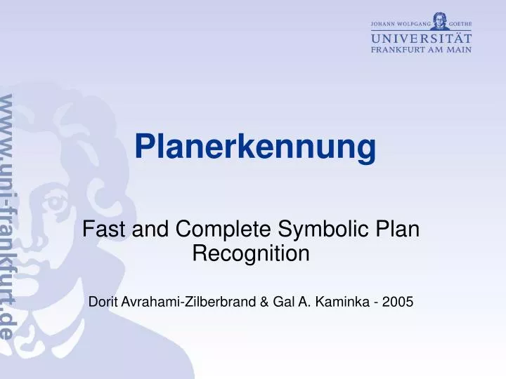 planerkennung