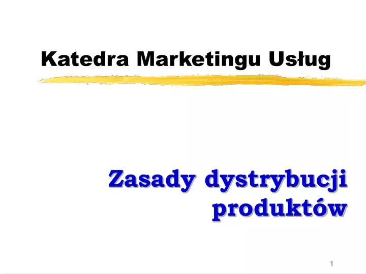 katedra marketingu us ug