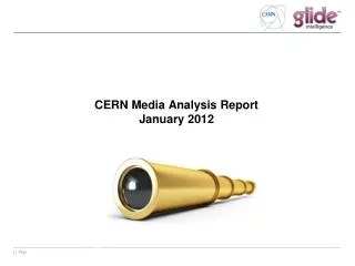 CERN Media Analysis Report January 2012