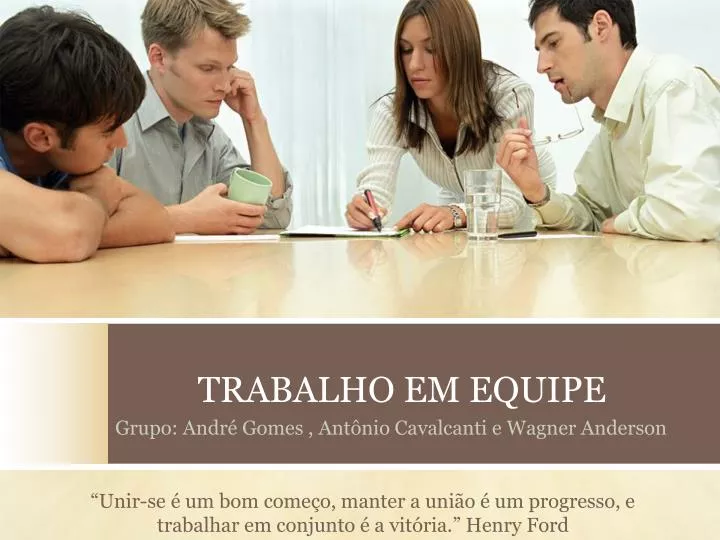 trabalho em equipe