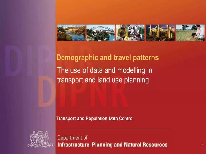 demographic and travel patterns