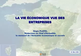 la vie conomique vue des entreprises