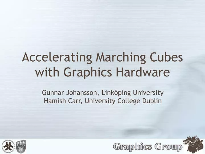 accelerating marching cubes with graphics hardware