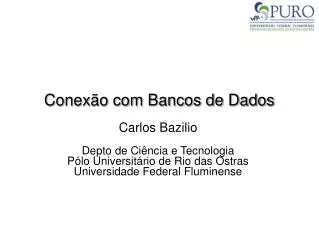 conex o com bancos de dados