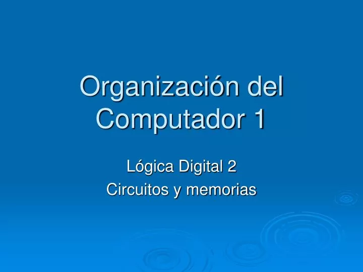 organizaci n del computador 1