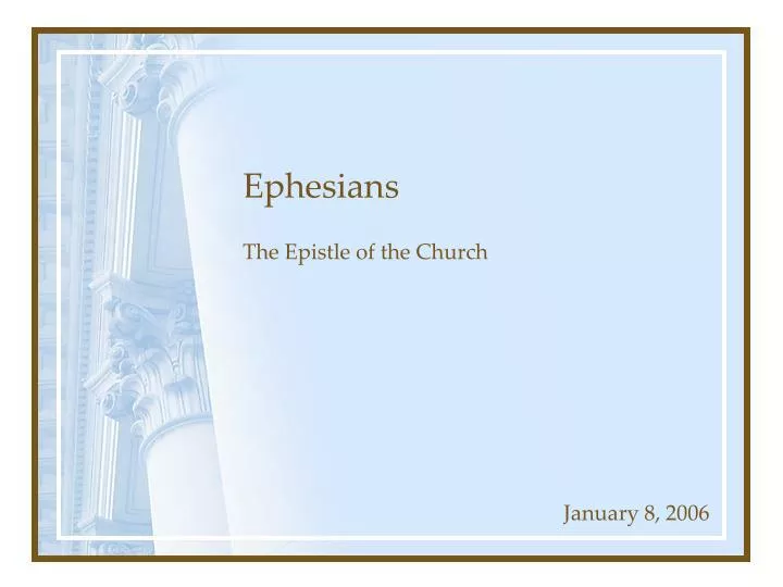 ephesians