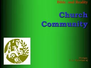 Bible and Reality Church Community Design: J. L. Caravias sj