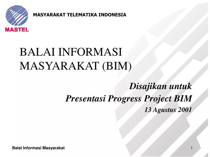 balai informasi masyarakat bim