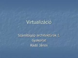virtualiz ci