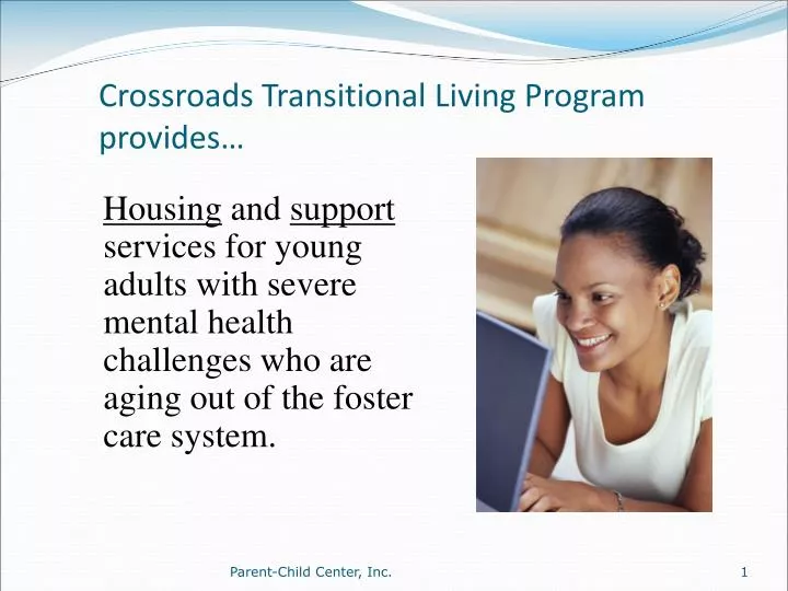 crossroads transitional living program provides