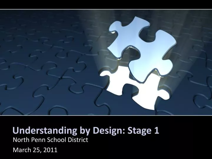 understanding by design stage 1