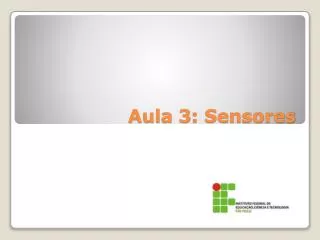 aula 3 sensores