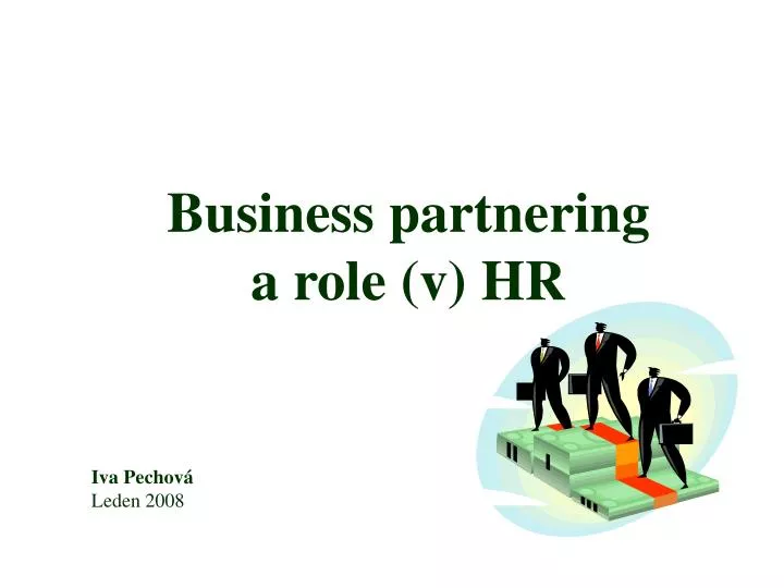 business partnering a role v hr