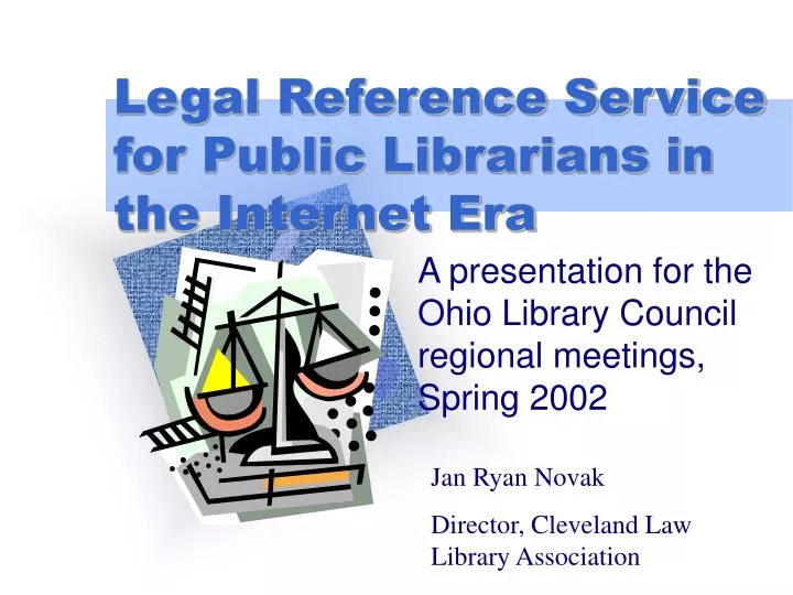 legal reference service for public librarians in the internet era