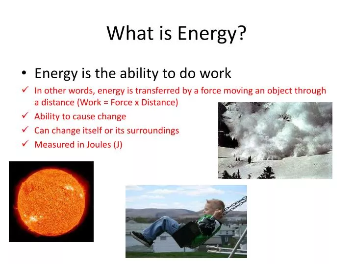 what is energy