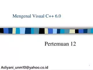 mengenal visual c 6 0