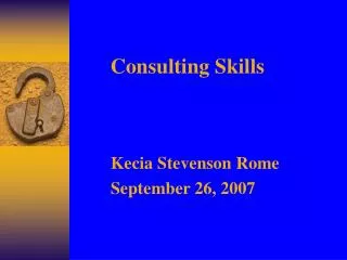 Consulting Skills