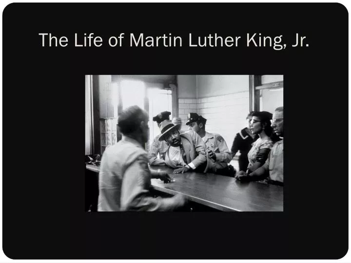 the life of martin luther king jr