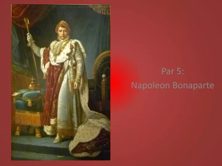 par 5 napoleon bonaparte