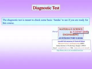 Diagnostic Test