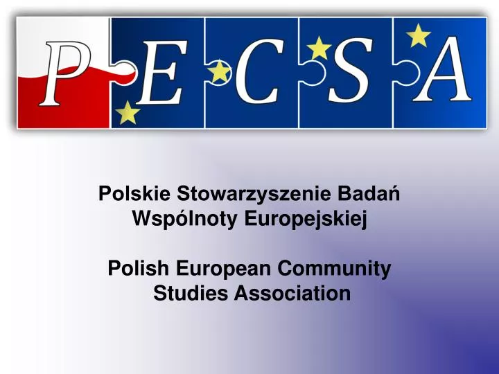 polskie stowarzyszenie bada wsp lnoty europejskiej polish european community studies association