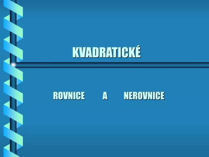 kvadratick