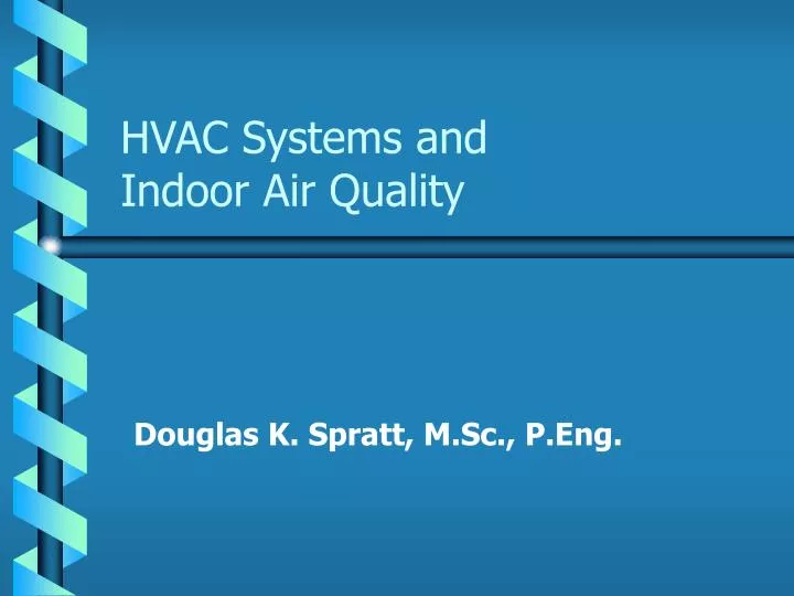 hvac systems and indoor air quality