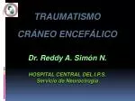 TRAUMATISMO - slide 1