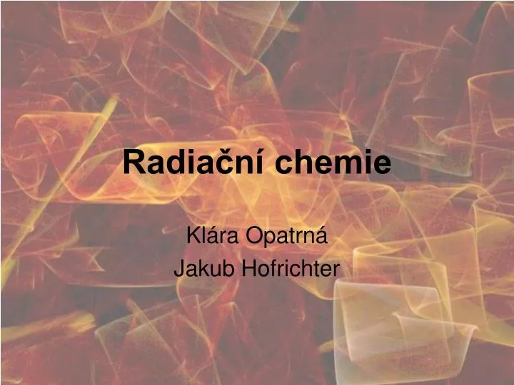 radia n chemie