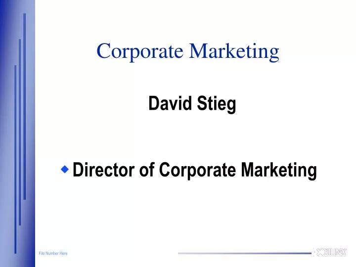 corporate marketing