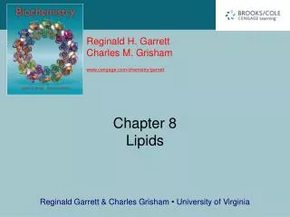 Chapter 8 Lipids