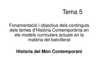 tema 5