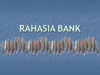 rahasia bank