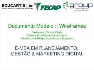 documento modelo wireframes
