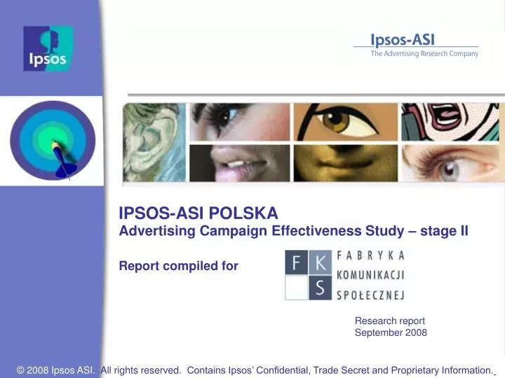 ipsos asi polska advertising campaign effectiveness study stage ii report compiled for
