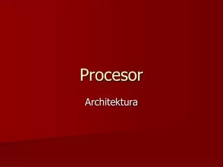 procesor