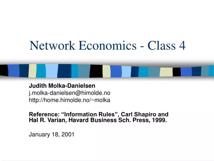 network economics class 4