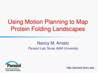 Using Motion Planning to Map Protein Folding Landscapes