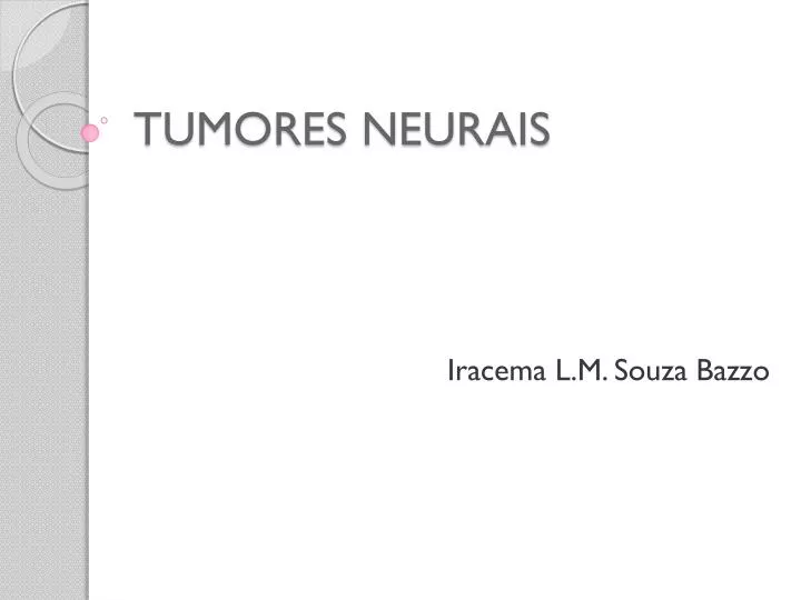 tumores neurais