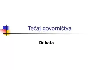 te aj govorni tva