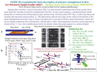 Are Polymeric liquids fragile solids?