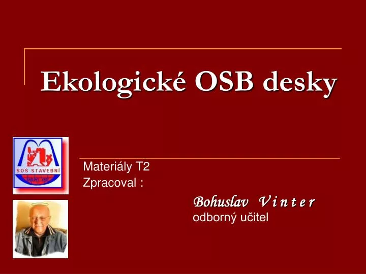 ekologick osb desky