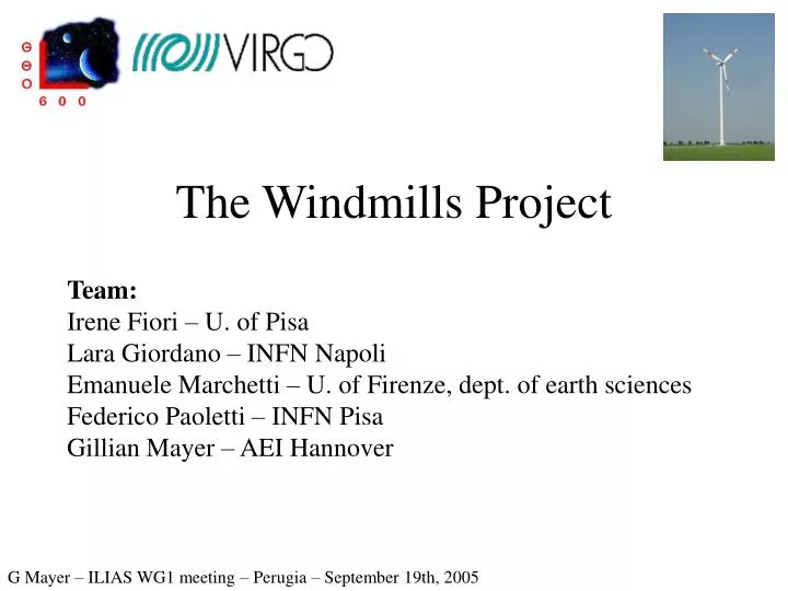 the windmills project