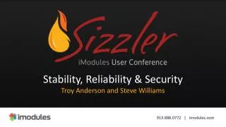 Stability, Reliability &amp; Security