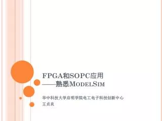 fpga sopc modelsim