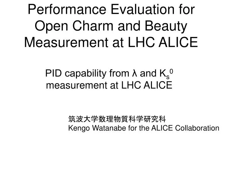 performance evaluation for open charm and beauty measurement at lhc alice